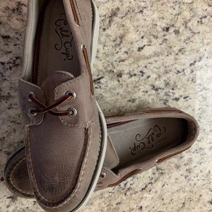 Sperry never worn mens size 7 with tags from Nordstrom. Lamb skin lined.